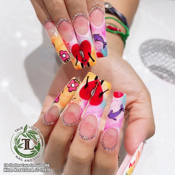 The New collection for your nail art by True Loves HHI Nail and Spa