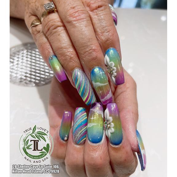 The New collection for your nail art by True Loves HHI Nail and Spa